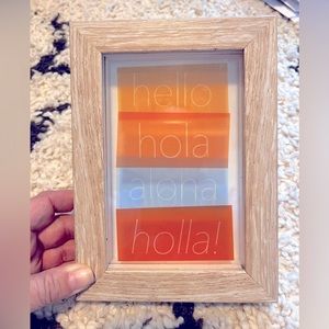 Cute wall art from Target